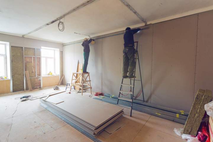 Interior renovation work Saint-Jean-sur-Richelieu